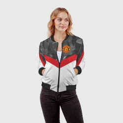Женский бомбер 3D Manchester United 2018 #16 - фото 2
