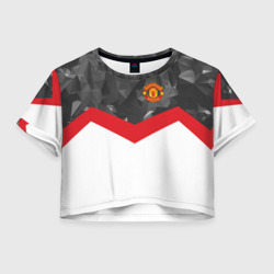 Женская футболка Crop-top 3D Manchester United 2018 #16