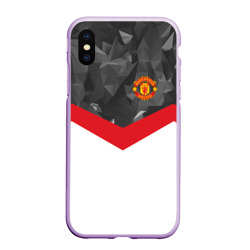 Чехол для iPhone XS Max матовый Manchester United 2018 #16