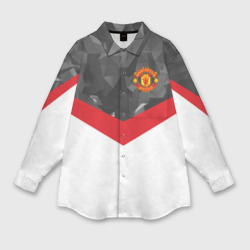 Мужская рубашка oversize 3D Manchester United 2018 #16