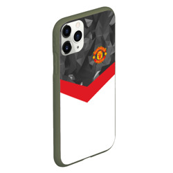 Чехол для iPhone 11 Pro матовый Manchester United 2018 #16 - фото 2