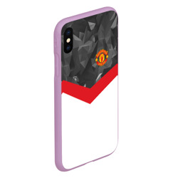 Чехол для iPhone XS Max матовый Manchester United 2018 #16 - фото 2