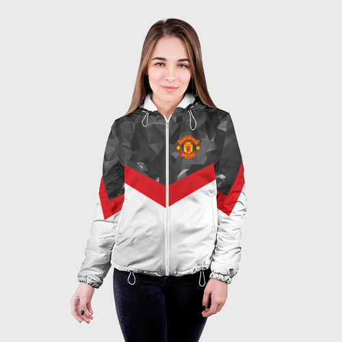 Женская куртка 3D Manchester United 2018 #16 - фото 3
