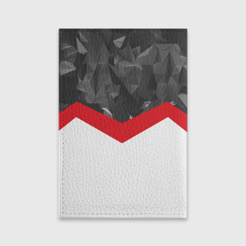 Обложка для паспорта матовая кожа Manchester United 2018 #16, цвет черный - фото 2