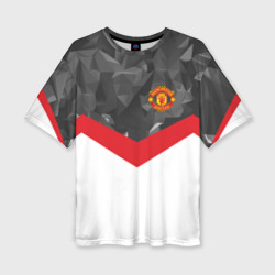 Женская футболка oversize 3D Manchester United 2018 #16