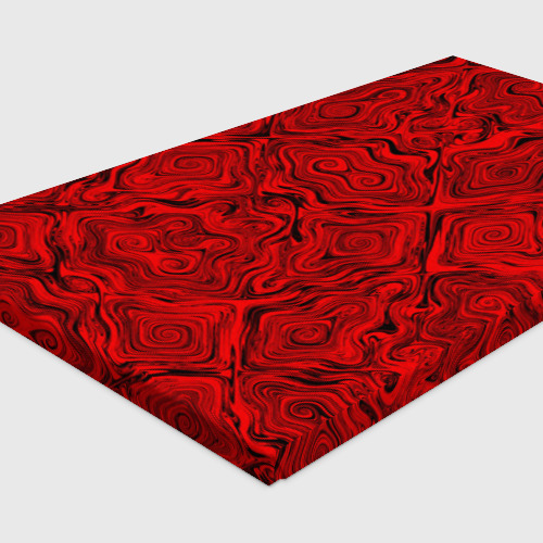 Холст прямоугольный Tie-Dye red, цвет 3D печать - фото 4