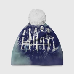 Шапка 3D c помпоном HIM