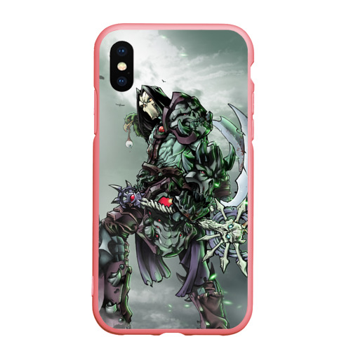 Чехол для iPhone XS Max матовый Darksiders 1, цвет баблгам