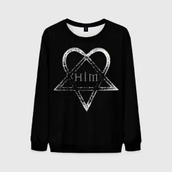 Мужской свитшот 3D HIM