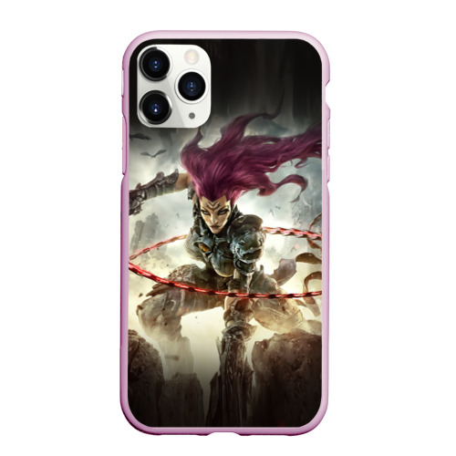 Чехол для iPhone 11 Pro Max матовый Darksiders 3, цвет розовый