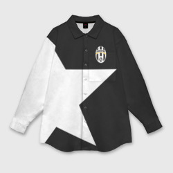 Мужская рубашка oversize 3D Juventus Ювентус 2018