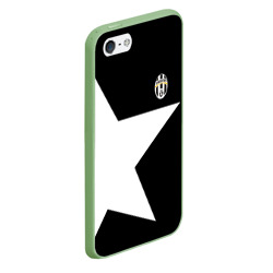 Чехол для iPhone 5/5S матовый Juventus Ювентус 2018 - фото 2