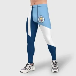 Мужские тайтсы 3D Manchester city 2018 #6 - фото 2