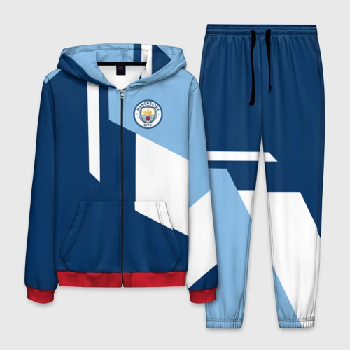 Мужской костюм 3D Manchester city 2018 #6