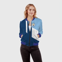 Женский бомбер 3D Manchester city 2018 #6 - фото 2