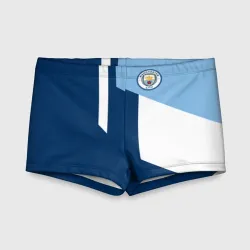 Детские купальные плавки 3D Manchester city 2018 #6