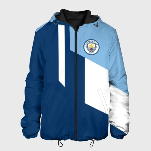 Мужская куртка 3D Manchester city 2018 #6