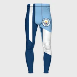 Мужские тайтсы 3D Manchester city 2018 #6