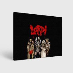 Холст прямоугольный Lordi