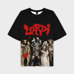 Мужская футболка oversize 3D Lordi