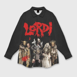 Мужская рубашка oversize 3D Lordi