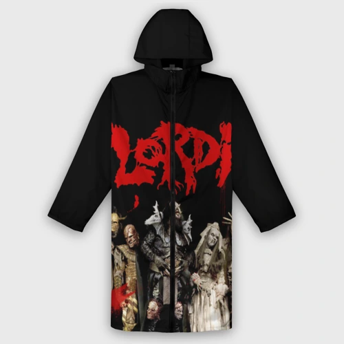 Дождевик унисекс 3D Lordi