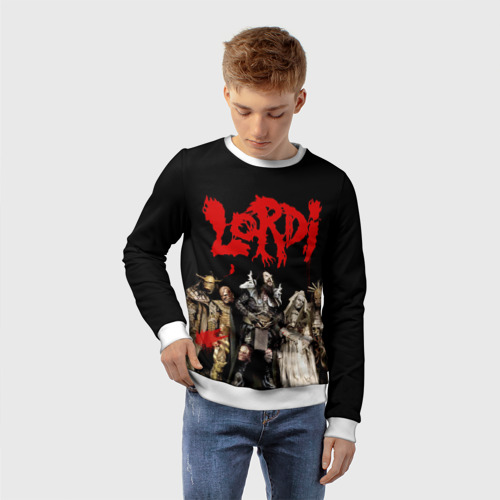 Детский свитшот 3D Lordi, цвет 3D печать - фото 3
