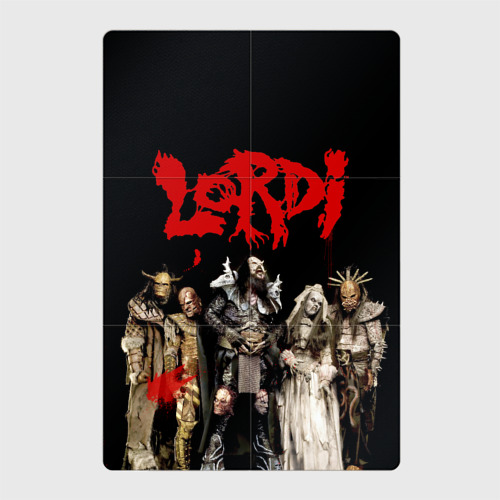 Магнитный плакат 2Х3 Lordi