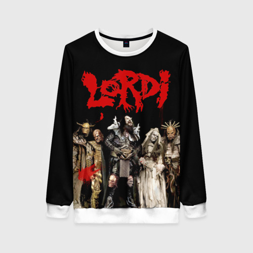 Женский свитшот 3D Lordi, цвет 3D печать