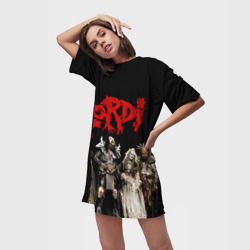 Платье-футболка 3D Lordi - фото 2