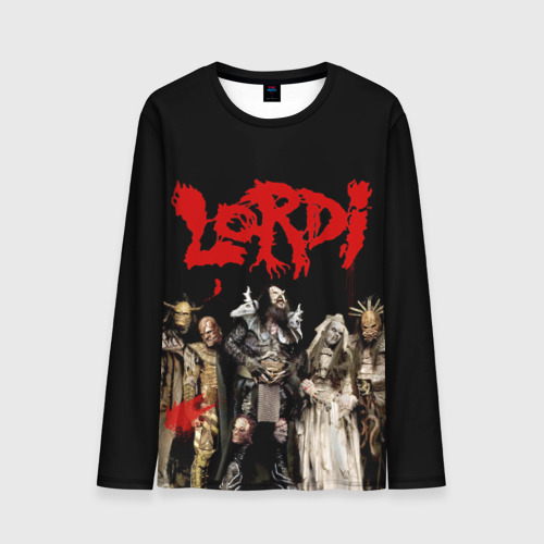 Мужской лонгслив 3D Lordi, цвет 3D печать