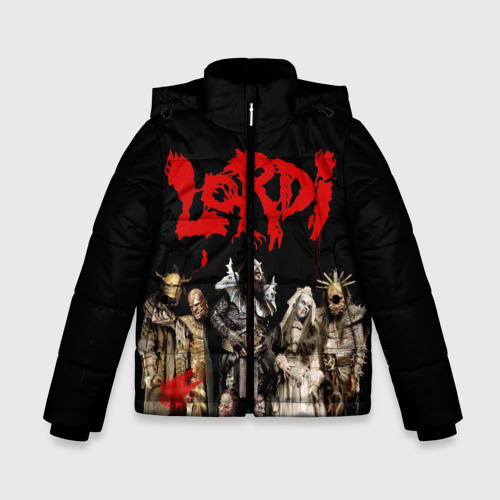 Зимняя куртка для мальчиков 3D Lordi, цвет светло-серый