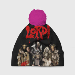 Шапка 3D c помпоном Lordi