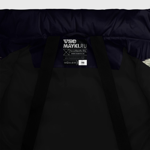 Зимняя куртка для мальчиков 3D Сова с Печенькой, цвет черный - фото 7