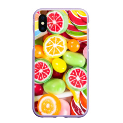 Чехол для iPhone XS Max матовый Candy