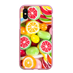 Чехол для iPhone XS Max матовый Candy