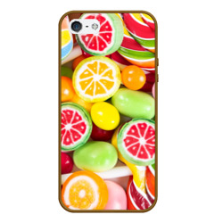 Чехол для iPhone 5/5S матовый Candy