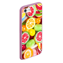 Чехол для iPhone 5/5S матовый Candy - фото 2