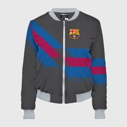 Женский бомбер 3D FC Barcelona Barca ФК Барселона