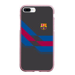 Чехол для iPhone 7Plus/8 Plus матовый FC Barcelona Barca ФК Барселона