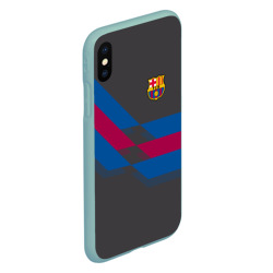 Чехол для iPhone XS Max матовый FC Barcelona Barca ФК Барселона - фото 2