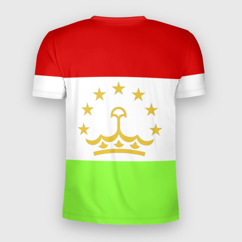 Мужская футболка 3D Slim Флаг Таджикистана - фото 2