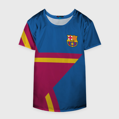 Накидка на куртку 3D FC Barcelona 2018 Star, цвет 3D печать - фото 4