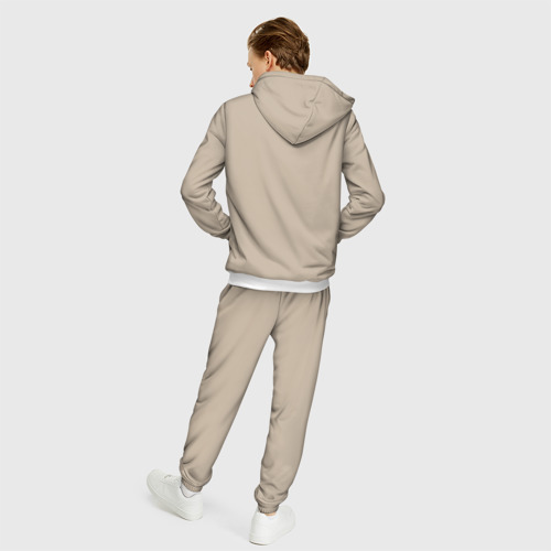 Мужской костюм 3D Твин Пикс, цвет белый - фото 4