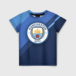 Детская футболка 3D Манчестер Сити