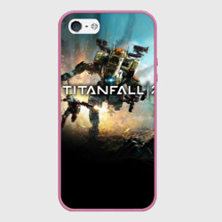 Чехол для iPhone 5/5S матовый Titanfall