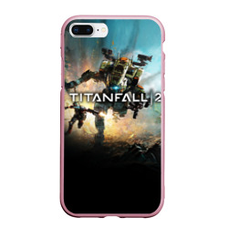 Чехол для iPhone 7Plus/8 Plus матовый Titanfall