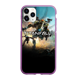 Чехол для iPhone 11 Pro Max матовый Titanfall