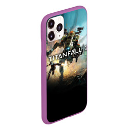 Чехол для iPhone 11 Pro Max матовый Titanfall - фото 2