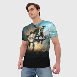 Мужская футболка 3D Titanfall - фото 2